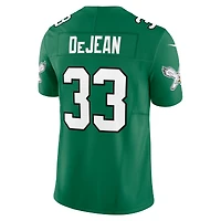 Men's Nike Cooper DeJean Midnight Green Philadelphia Eagles Team Vapor F.U.S.E. Limited Jersey