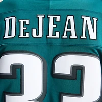 Maillot Nike Cooper DeJean blanc Philadelphia Eagles Vapor F.U.S.E. édition limitée cousue pour homme
