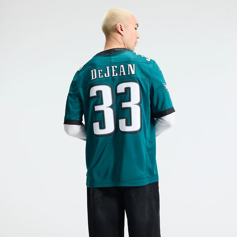 Maillot Nike Cooper DeJean blanc Philadelphia Eagles Vapor F.U.S.E. édition limitée cousue pour homme