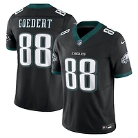 Nike Dallas Goedert pour homme Noir Philadelphia Eagles Alternate Vapor F.U.S.E. Maillot limité