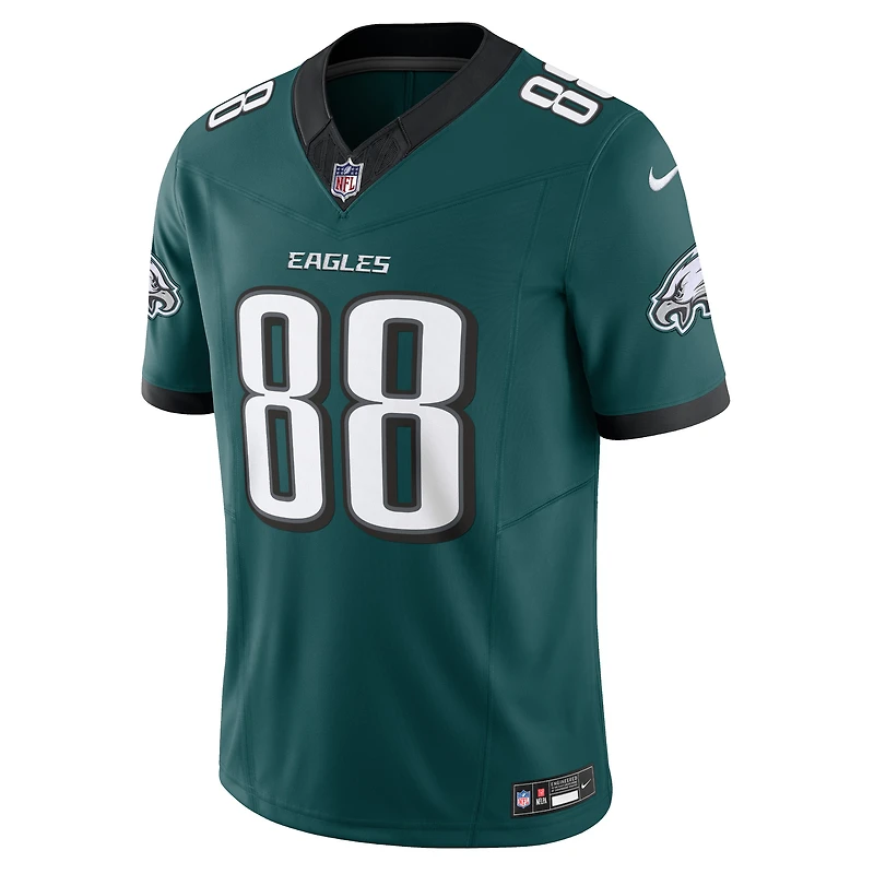 Nike Dallas Goedert Midnight Green Philadelphia Eagles Vapor F.U.S.E. Maillot limité