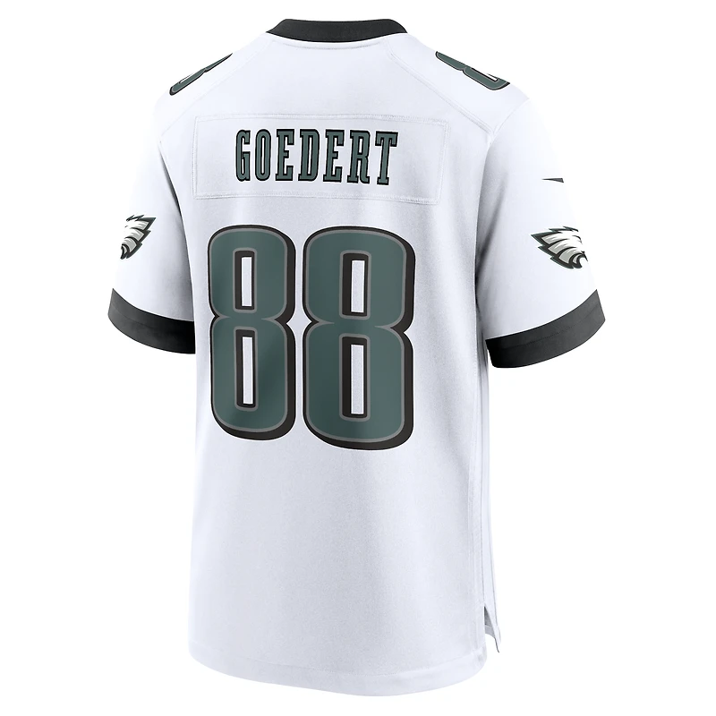 Men's Nike Dallas Goedert White Philadelphia Eagles Game Jersey