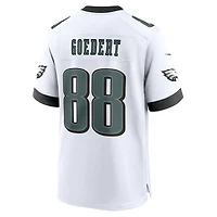 Men's Nike Dallas Goedert White Philadelphia Eagles Game Jersey