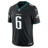 Nike DeVonta Smith pour homme Noir Philadelphia Eagles Alternate Vapor F.U.S.E. Maillot limité
