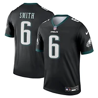 Haut Nike DeVonta Smith noir pour homme, joueur légendaire des Philadelphia Eagles
