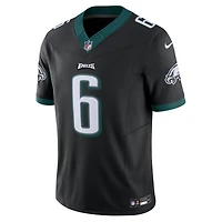 Nike DeVonta Smith pour homme Noir Philadelphia Eagles Vapor F.U.S.E. Maillot limité