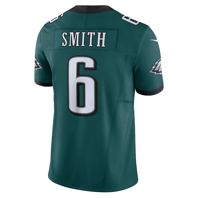 Nike DeVonta Smith Vert pour hommes Philadelphia Eagles Vapor F.U.S.E. Maillot limité
