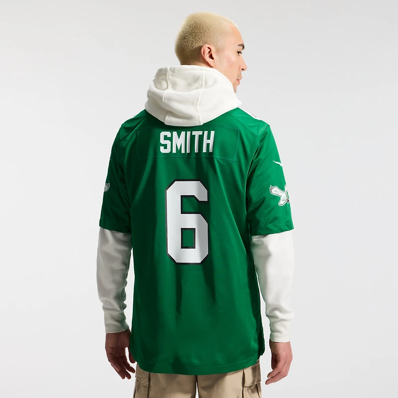 Men's Nike DeVonta Smith Kelly Green Philadelphia Eagles Alternate Game Player Jersey