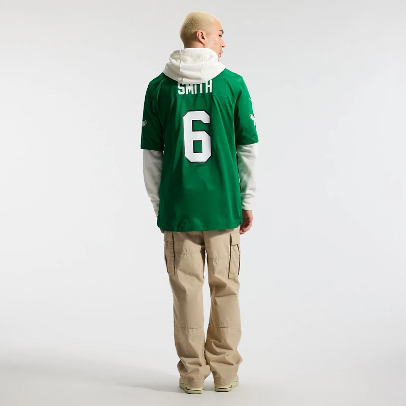 Men's Nike DeVonta Smith Kelly Green Philadelphia Eagles Alternate Game Player Jersey
