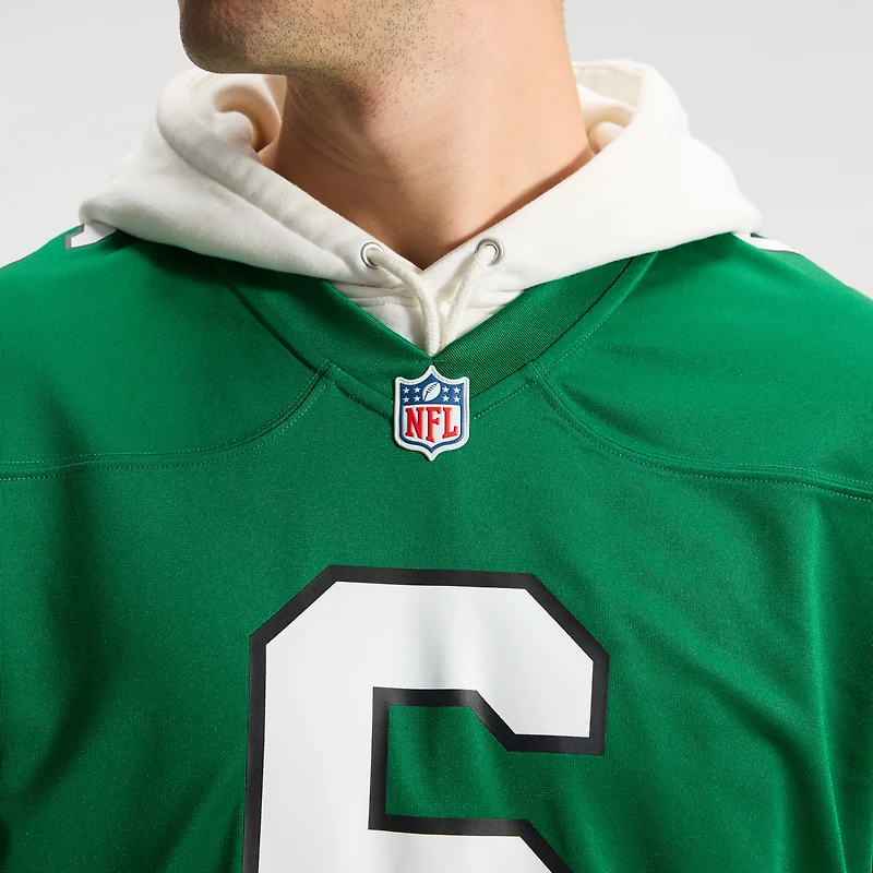 Men's Nike DeVonta Smith Kelly Green Philadelphia Eagles Alternate Game Player Jersey