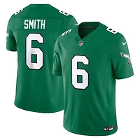 Men's Nike DeVonta Smith Midnight Green Philadelphia Eagles Vapor F.U.S.E. Stitched Limited Jersey