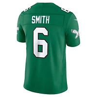 Maillot Nike DeVonta Smith Midnight Green Philadelphia Eagles Vapor F.U.S.E. Stitched Limited pour homme