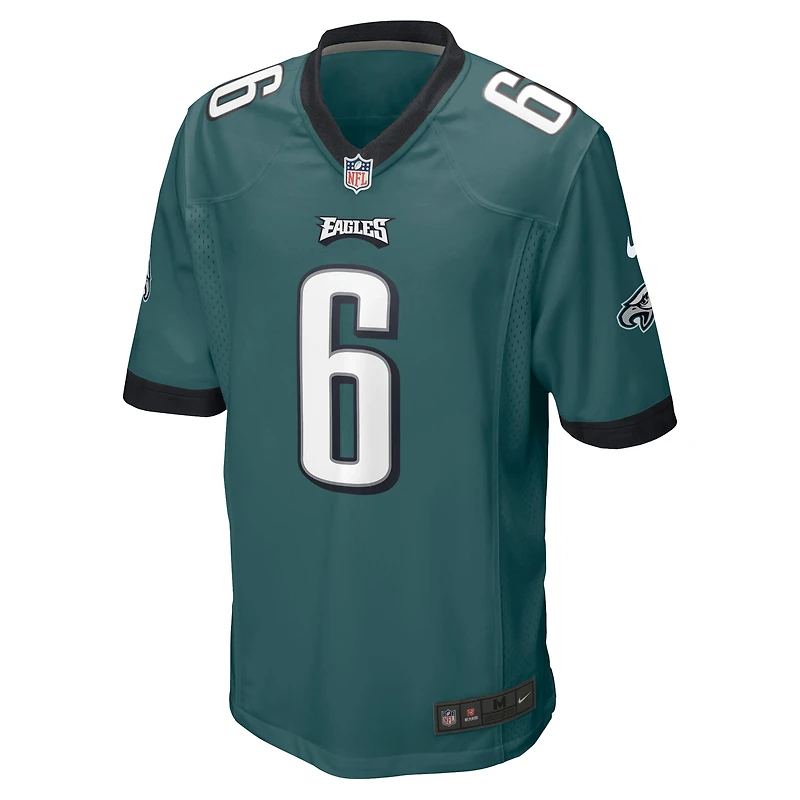 Men's Nike DeVonta Smith Midnight Green Philadelphia Eagles Game - Jersey