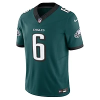 Nike DeVonta Smith Midnight Green pour homme Philadelphia Eagles Vapor F.U.S.E. Maillot limité