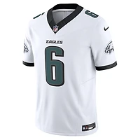 Nike DeVonta Smith pour homme Blanc Philadelphia Eagles Vapor F.U.S.E. Maillot limité