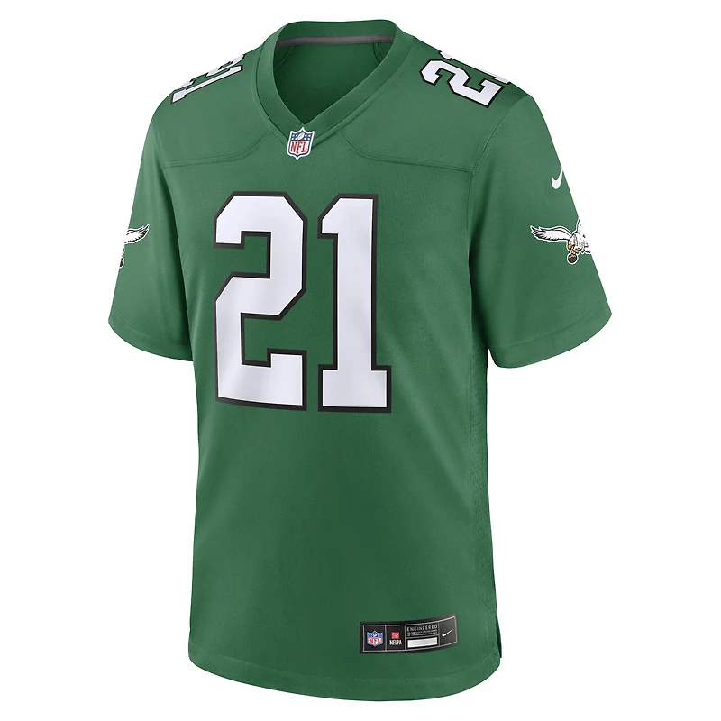 Men's Nike Eric Allen Kelly Green Philadelphia Eagles Retired Player Alternate Game Jersey