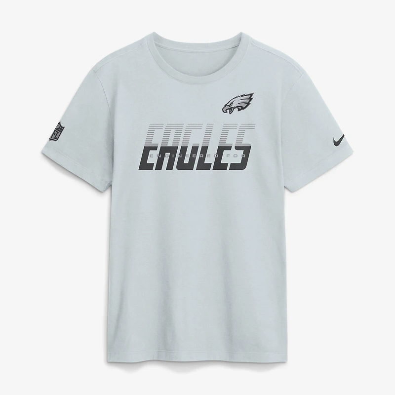 Men's Nike Gray Philadelphia Eagles Sideline Dri-FIT T-Shirt