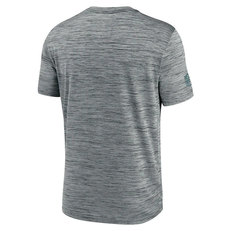 Men's Nike Gray Philadelphia Eagles Sideline Velocity Performance T-Shirt