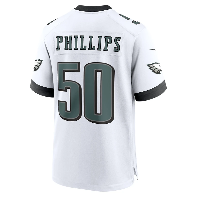Men's Nike Jaelan Phillips  White Philadelphia Eagles Game Jersey