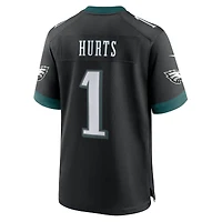 Men's Nike Jalen Hurts Black Philadelphia Eagles Alternate Game Jersey