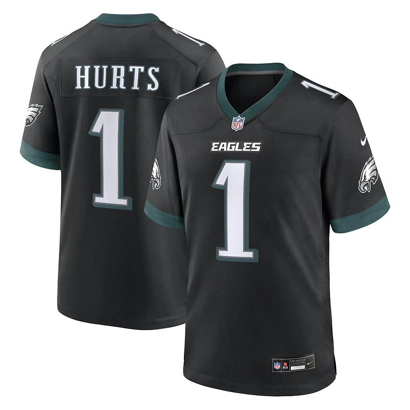 Maillot de match Nike Jalen Hurts blanc des Eagles Philadelphie pour homme