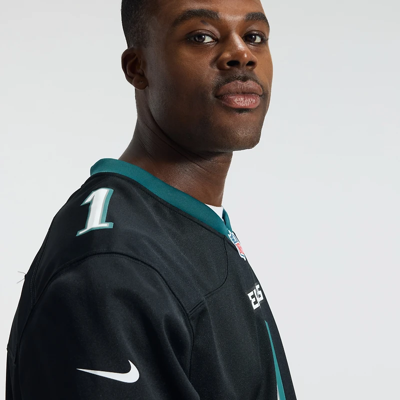 Maillot de match Nike Jalen Hurts blanc des Eagles Philadelphie pour homme