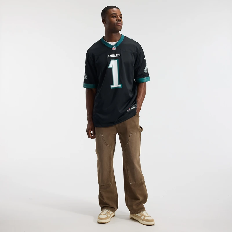 Men's Nike Jalen Hurts Black Philadelphia Eagles Alternate Game Jersey
