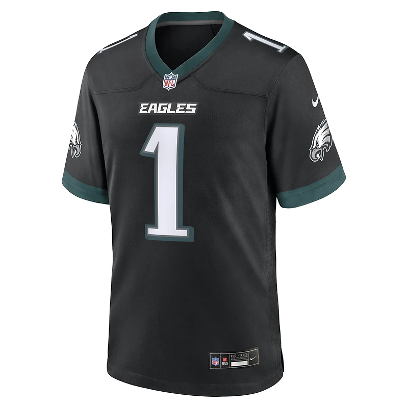 Men's Nike Jalen Hurts Black Philadelphia Eagles Alternate Game Jersey