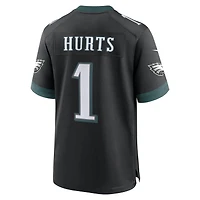Maillot de match Nike Jalen Hurts blanc des Eagles Philadelphie pour homme