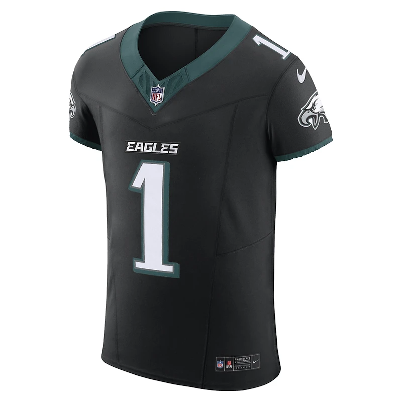 Men's Nike Jalen Hurts Black Philadelphia Eagles Alternate Vapor F.U.S.E. Elite Jersey
