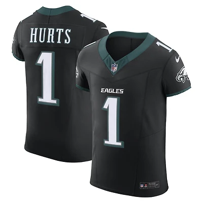 Men's Nike Jalen Hurts Black Philadelphia Eagles Alternate Vapor F.U.S.E. Elite Jersey