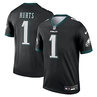 Haut Nike Jalen Hurts Kelly Green pour homme, joueur légendaire des Philadelphia Eagles
