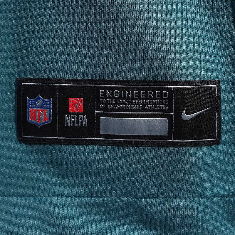 Maillot de match Nike Jalen Hurts Midnight Green pour homme des Philadelphia Eagles