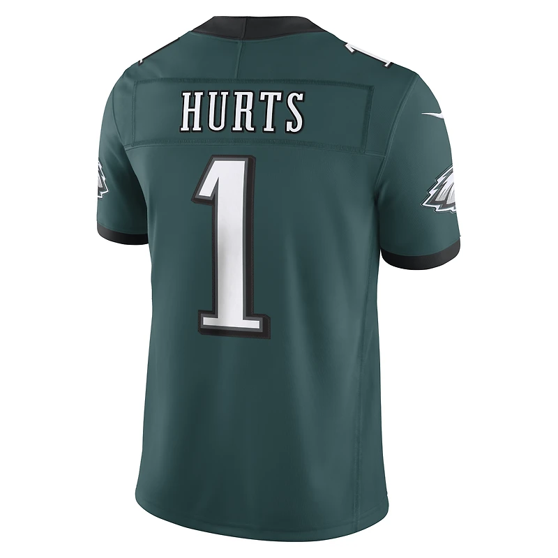 Maillot Nike Jalen Hurts blanc Philadelphia Eagles Vapor F.U.S.E. édition limitée cousue pour homme