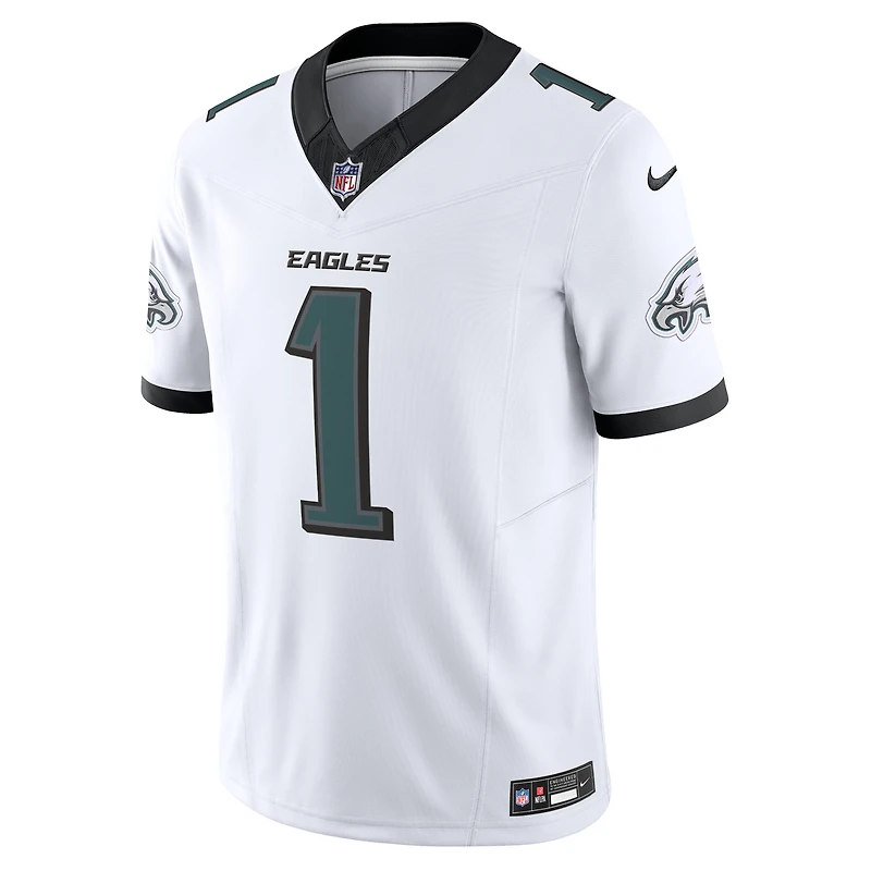 Men's Nike Jalen Hurts White Philadelphia Eagles Vapor F.U.S.E. Limited Jersey