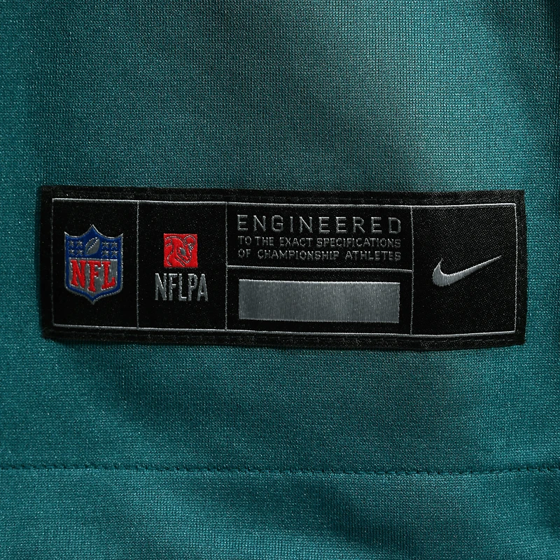 Men's Nike Jihaad Campbell Green Philadelphia Eagles Game Player Jersey