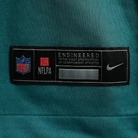 Men's Nike Jihaad Campbell Green Philadelphia Eagles Game Player Jersey