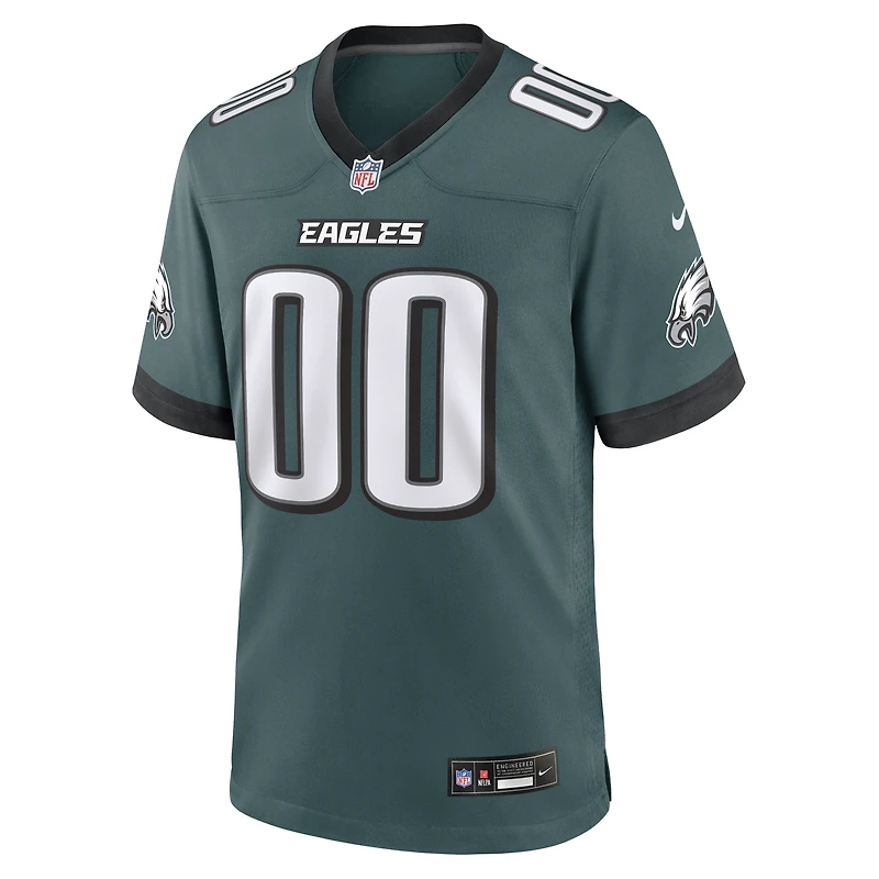 Maillot de match Nike Jonathan Greenard vert nuit des Eagles Philadelphie pour homme