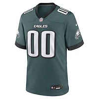 Maillot de match Nike Jonathan Greenard vert nuit des Eagles Philadelphie pour homme