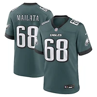 Men's Nike Jordan Mailata  Midnight Green Philadelphia Eagles Team Game Jersey
