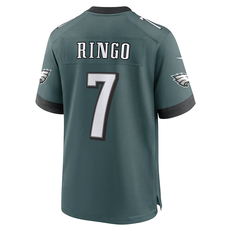 Men's Nike Kelee Ringo  Midnight Green Philadelphia Eagles Team Game Jersey