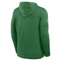 T-shirt à manches longues et capuche Nike Kelly Green Philadelphia Eagles Alt Dri-FIT pour homme