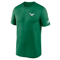 Men's Nike Kelly Green Philadelphia Eagles Alt Legend Small Logo Dri-FIT T-Shirt