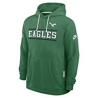 Men's Nike Kelly Green Philadelphia Eagles Alt Sideline Standard Issue Dri-FIT Hoodie