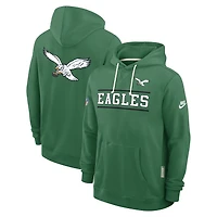 Men's Nike Kelly Green Philadelphia Eagles Alt Sideline Standard Issue Dri-FIT Hoodie