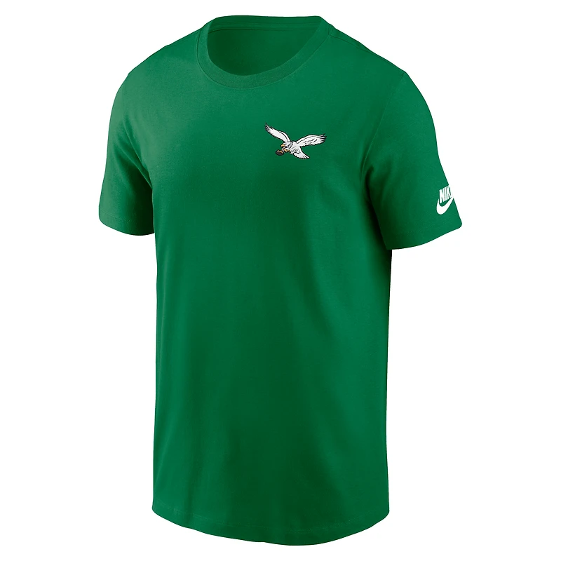 T-shirt essentiel Nike Kelly Green Philadelphia Eagles Rewind pour homme