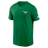 T-shirt essentiel Nike Kelly Green Philadelphia Eagles Rewind pour homme