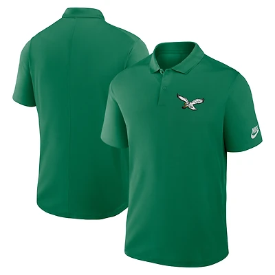 Polo Nike Kelly Green Philadelphia Eagles Rewind Victory Performance pour homme