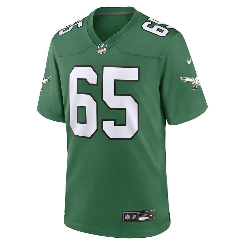 Men's Nike Lane Johnson Kelly Green Philadelphia Eagles Alternate Game Jersey