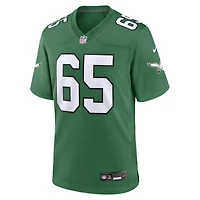 Men's Nike Lane Johnson Kelly Green Philadelphia Eagles Alternate Game Jersey